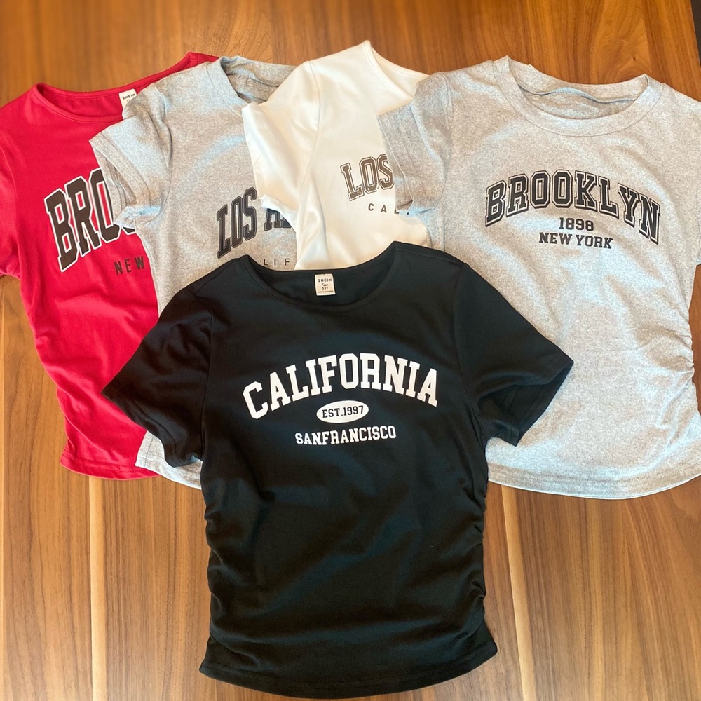 Kids Graphic T-Shirts 13Y
